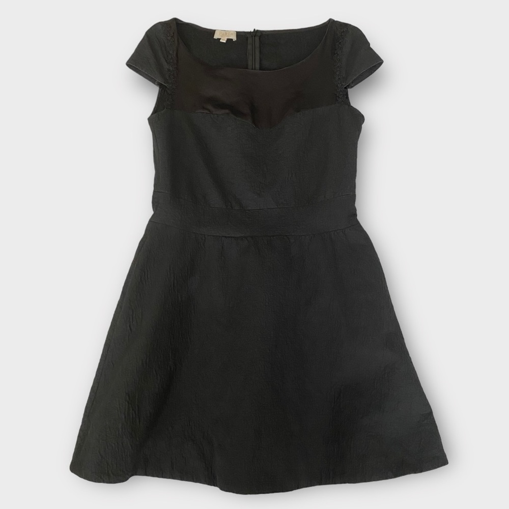 Pablo Gerard Darel Women’s Dress Size 6 Textured Structured Fit Flare Designer
